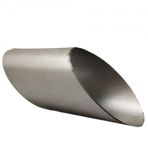 Wall Sleeve 45° Adjustable dia 150mm Silver